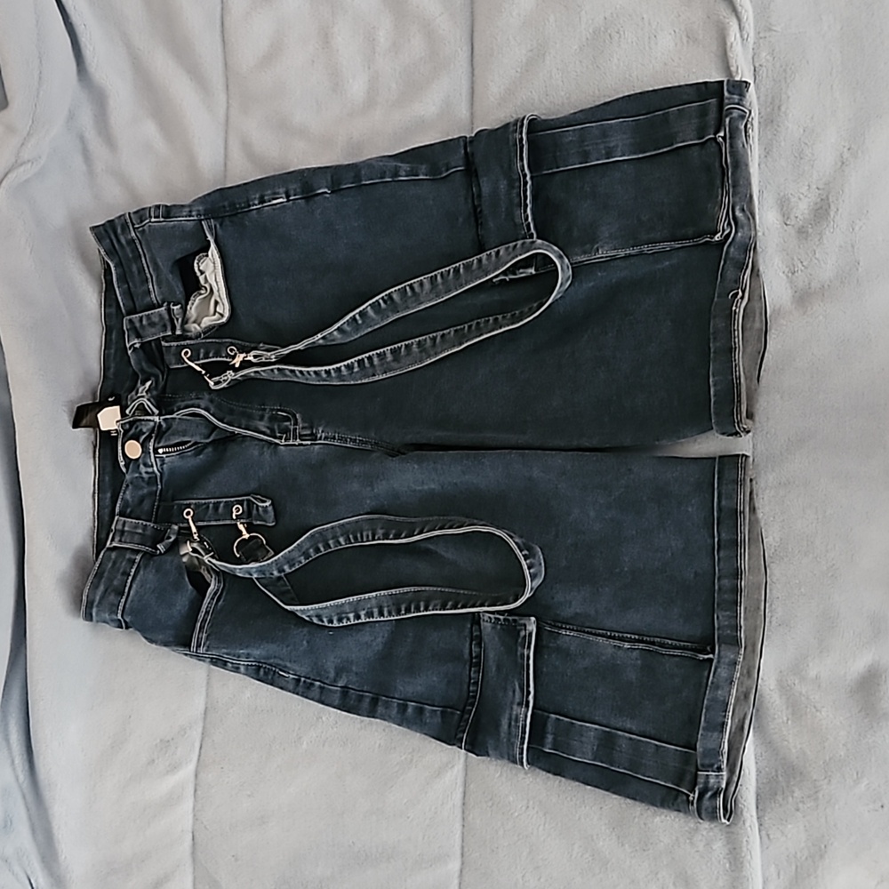 Dark Indigo Denim Shorts
